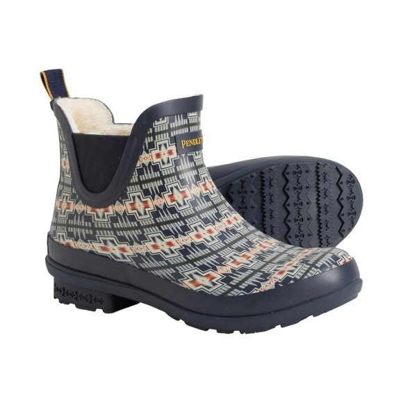 Pendleton Shoes - Pendleton Harding Faux-Fur-Lined Chelsea Rain Boots ( For Women)